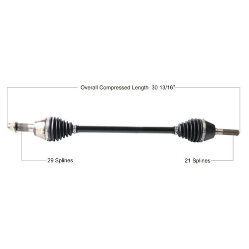 Tytaneum Heavy Duty Replacement Cv Axle Can Am Front Left CAN-6065HD