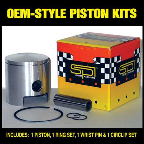 Spi Oem Style Piston Kit With Rings Std. 09-719