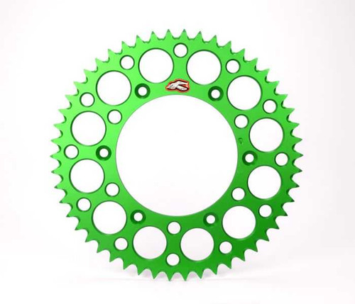 Renthal Rear Ultralight Sprocket Green Grooved 50T 191U-420-50GEGN