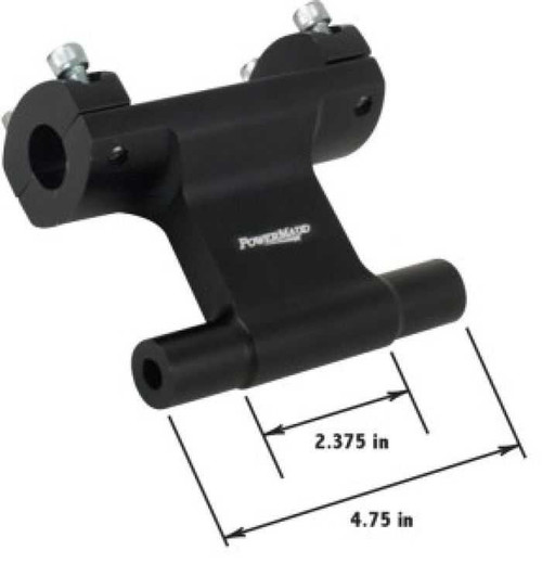 Powermadd Power Rise 475 2" Tall 7/8" To 1-1/16" 45431