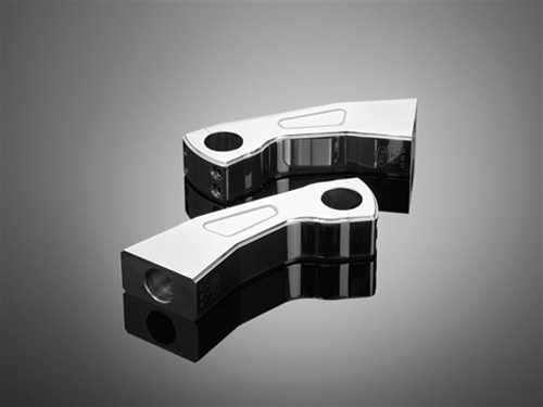 Highway Hawk Billet Riser 'Curved' HH-56-065
