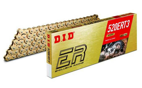 Did D.I.D Non-Sealed Chain 520Ert3 Gold 120Rb 520ERT3120RB