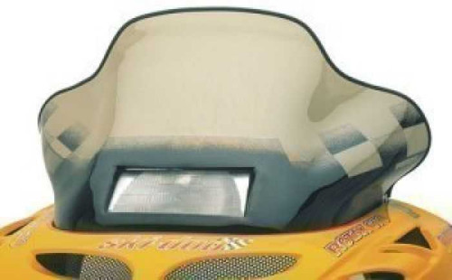 Powermadd Cobra Windshield Ski-Doo "S" Chassis Tint W/Black Checks 13130