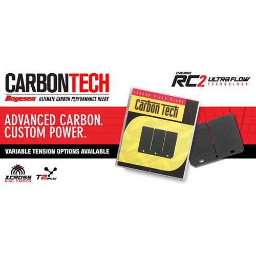 Boyesen Carbon Tech Reeds 276HT