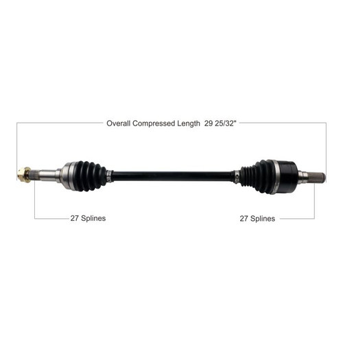 Tytaneum Heavy Duty Cv Axle Yamaha Rear Left / Right YAM-6035HD