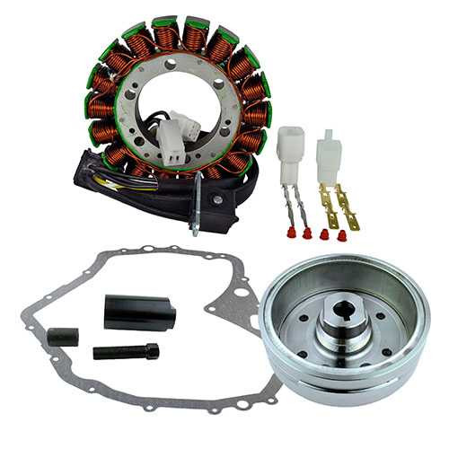 Rm Stator Rmstator Improved Flywheel + Puller Gasket RM23027