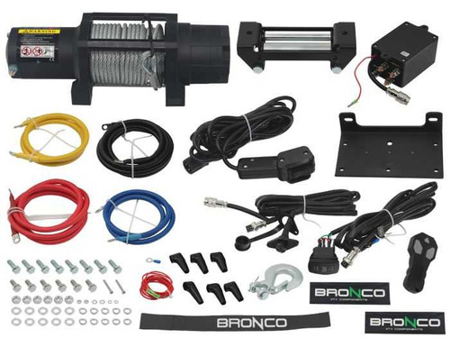 Bronco Winch 6000 Lbs Wireless Type Steel Wire AC-12134-1