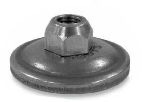 Woodys Combo Round Digger Aluminum Support Plate & Nut Combination 5/ AWC-3775-1000