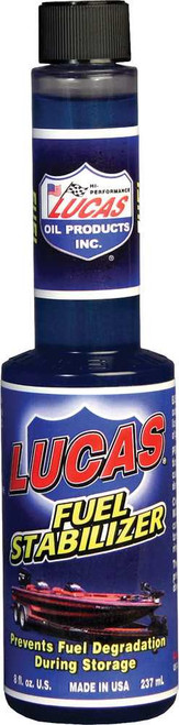 LUCAS Fuel Stabilizer 8 Oz (12/Case Sold Ea) 10314