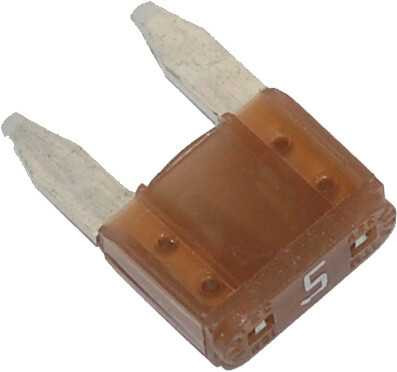 NAMZ CUSTOM CYCLE 5-Amp Mini Fuse 5-Pack Hd# 72331-95 NF-MIN-5