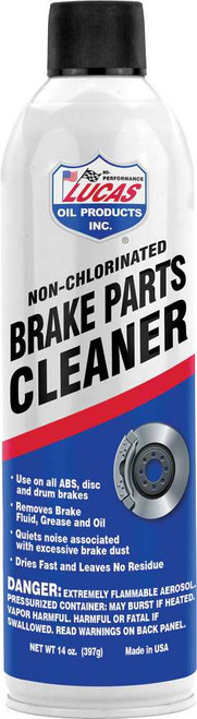 LUCAS Brake Parts Cleaner 14 Oz (12/Case Sold Ea) 10906
