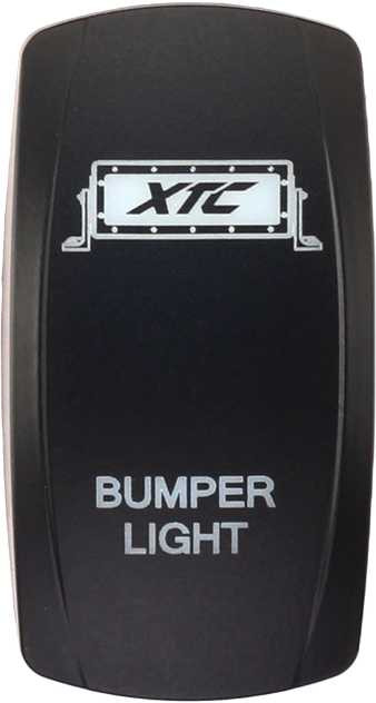 XTC POWER PRODUCTS Dash Switch Rocker Face Bumper Light Bar SW00-00101002