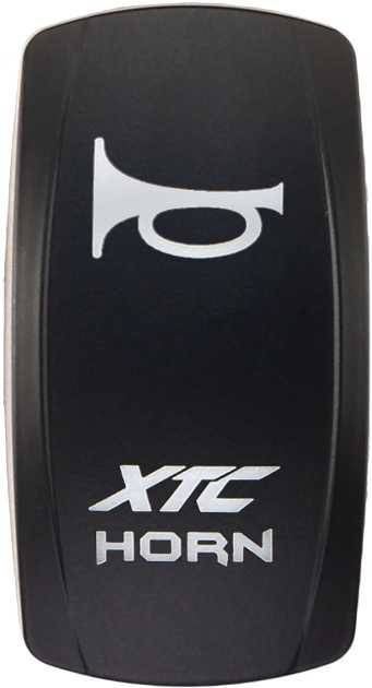 XTC POWER PRODUCTS Dash Switch Rocker Face Horn Xtc SW00-00102016