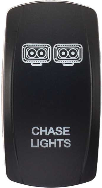 XTC POWER PRODUCTS Dash Switch Rocker Face Chase Lights SW00-00112028