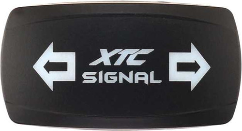XTC POWER PRODUCTS Dash Switch Rocker Face Turn Signal Horizontal SW00-00116022