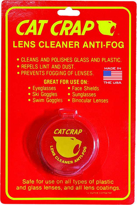 CAT CRAP Anti-Fog Lens Cleaner Paste 0.5Oz 10003P