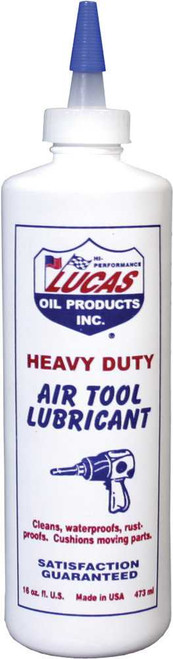 LUCAS Heavy Duty Air Tool Lubricant 16 Oz (12/Case Sold Ea) 10216