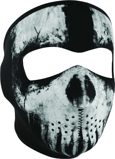 ZAN Neoprene Full Mask Skull Ghost WNFM409