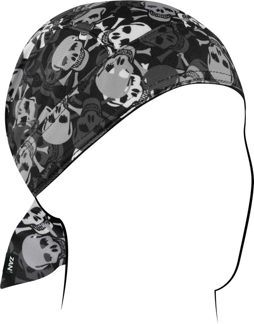 ZAN Flydanna Poly Micromesh All Over Skull ZM424