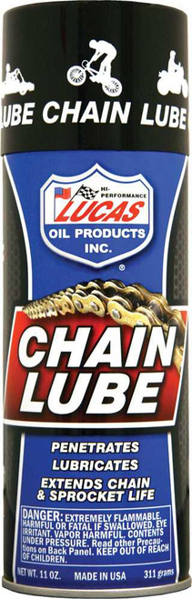 LUCAS Chain Lube 11 Oz (12/Case Sold Ea) 10393