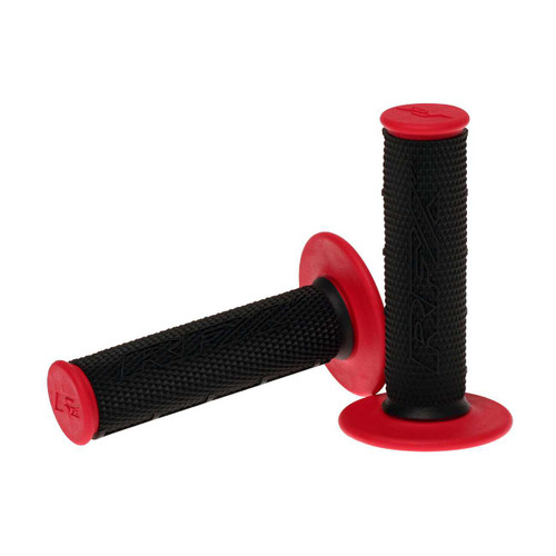 RFX Dual Compound Grips Red With Black Center FXHG 20100 99RD