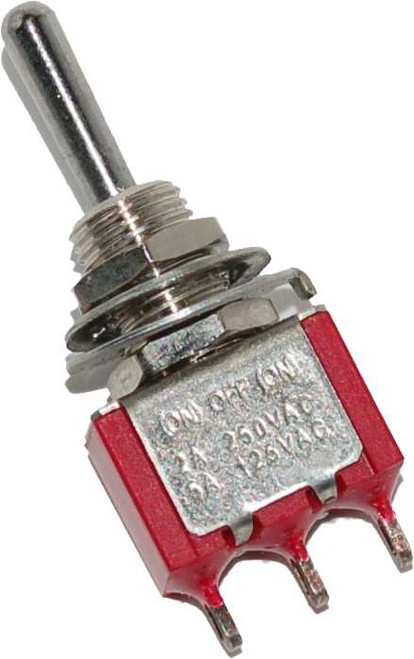 NAMZ CUSTOM CYCLE Mini Air Ride Toggle Switch 5-Amp 1/4" Hole NMTS-02