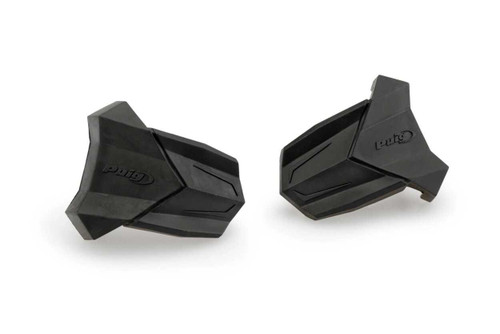 PUIG Rubber End Replacement Frame Slider R19 Pair Black 3148N