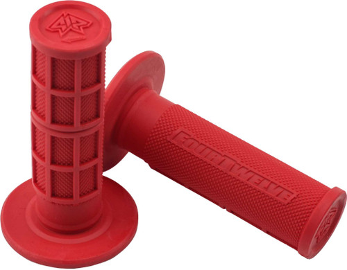 FOUR TWELVE Pee Wee / Pit Bike Mini Grips 7/8" (Red) 412-G203