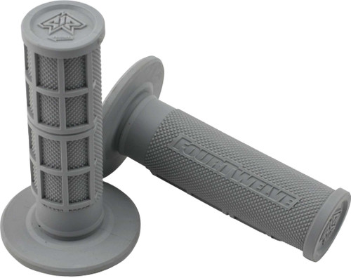 FOUR TWELVE Pee Wee / Pit Bike Mini Grips 7/8" (Grey) 412-G201