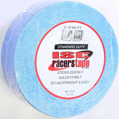 ISC Racers Tape 2"X180' (Blue) RT3002