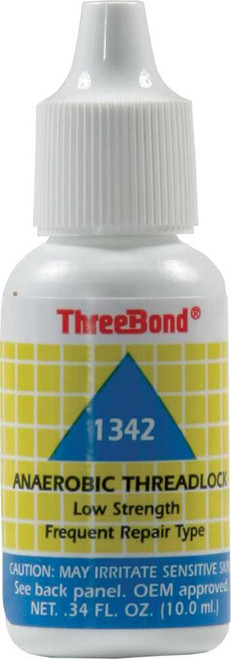 THREEBOND Low Strength Thread Lock 10Ml 1342AT002