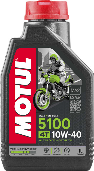 MOTUL 5100 Ester/Syn Engine Oil 10W40 1L 104066