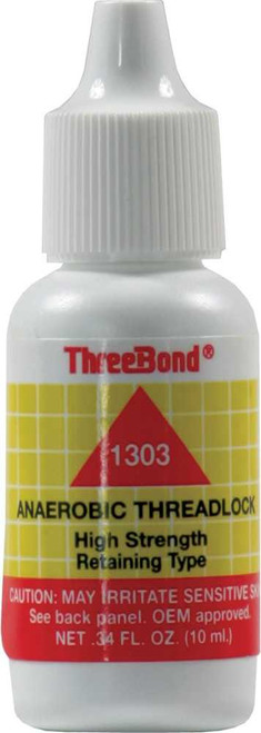 THREEBOND High Strength Thread Lock 10Ml 1303AT000