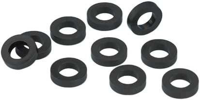 JAMES GASKETS Gasket Washer Shift Lever Black Nylon 10/Pk 6057 6057