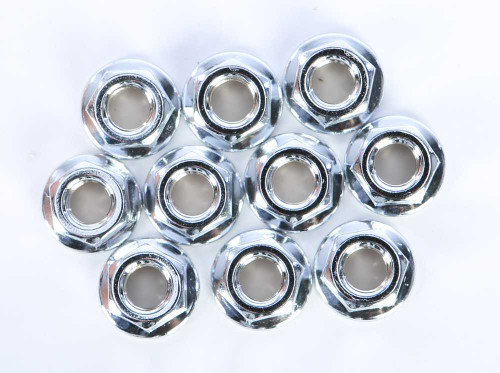 GARDNERWESTCOTT Flange Nut Chrome 10/Pk 44549