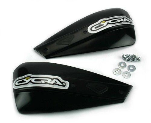 CYCRA Low Profile Replacement Handshields - Black 1CYC-1115-12