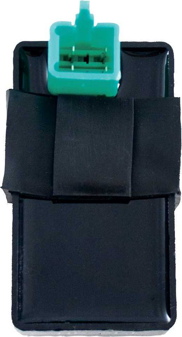MOGO PARTS Cdi 4 Pin Female Plug 70-125Cc (Green) 08-0103-GW