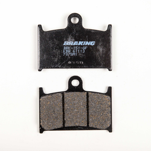 BRAKING Brake Pad Set Semi-Metallic 707SM1