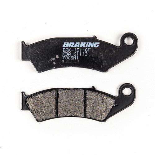 BRAKING Brake Pad Set Semi-Metallic 700SM1
