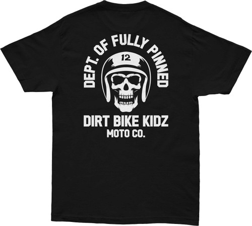 DBK Fully Pinned Tee Black Lg AT-FPINNED-L