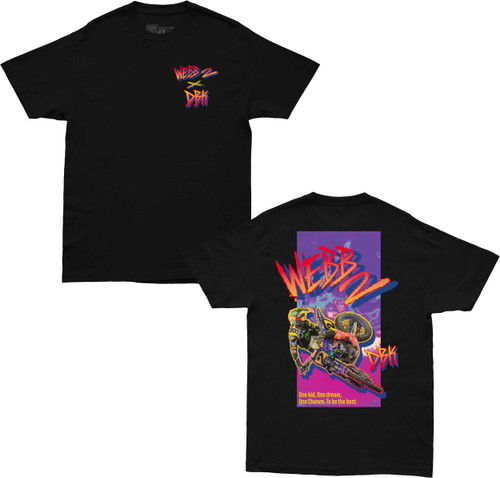 DBK Rad Cw2 Youth Tee Black Yx YTCW-RAD-XL