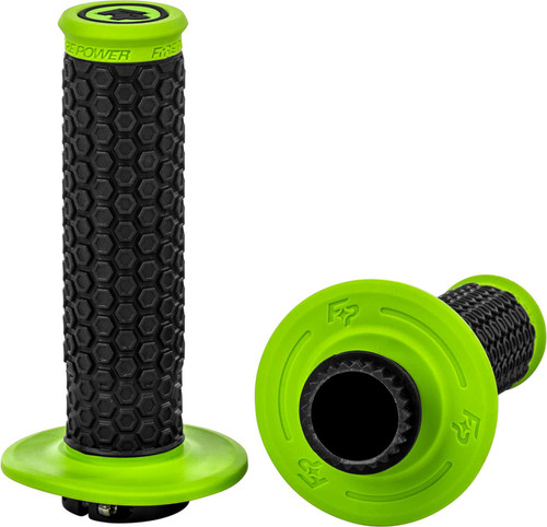 FIRE POWER Pilot Mx Lock-On Grips Green 24-0103