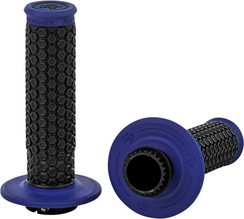 FIRE POWER Pilot Mx Lock-On Grips Blue 24-0101
