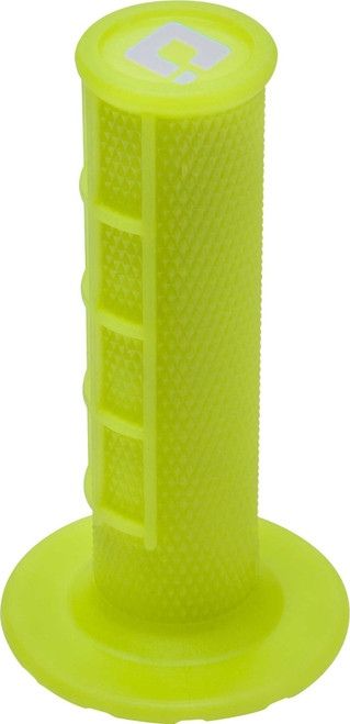 ODI Half Waffle Lock-On Grip Neon Yellow H36HWY