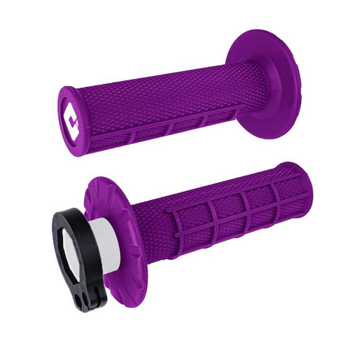 ODI Half Waffle Lock-On Grip Purple H36HWPR