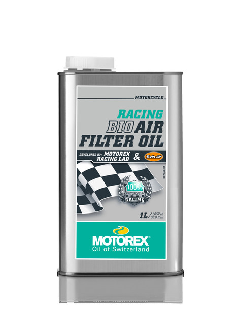 MOTOREX Racing Bio Air Filter Oil 1L (12/Case  Sold Ea) 303816