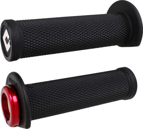 ODI Atv/Pwc Ruffian Lockon Grip 125Mm Black/Red J33RFB-R