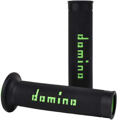DOMINO RACING Motogp Grips Black/Green Pair A01041C4440B7-0