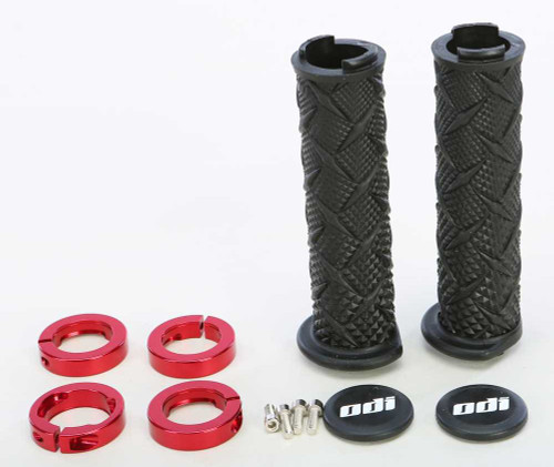 ODI Atv X-Treme Lockon Grip Black/Red J30XTB-R