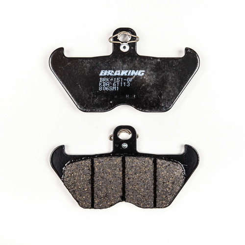BRAKING Brake Pad Set Semi-Metallic 806SM1